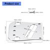 Metal Bridge Plate Guitar Component Metal Construction Improved Sustain Tuning Retention Simple Drop In Installation