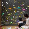 Cartoon Dinosaurus Stickers Dot Star Lichtgevende Muursticker Baby Kinderkamer Slaapkamer Decoratie Behang Glow In The Dark Home Decor Stickers
