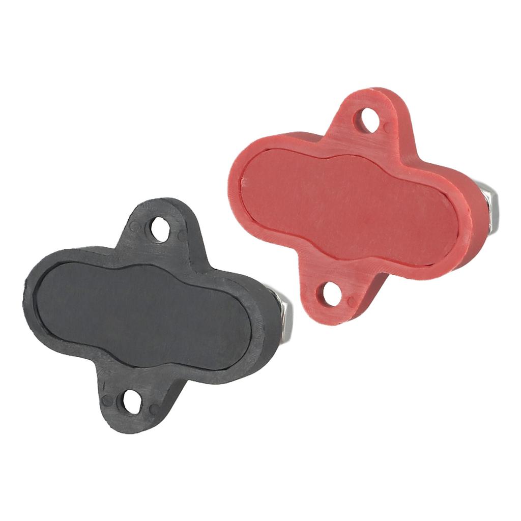 Power Connection Battery Terminal Block 12-48V Battery Connector Intuitive Color-Coded Design Iron Fixing Screw
