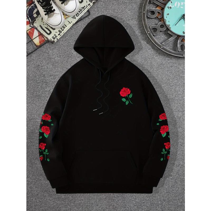 New Winter Casual Women's Loose -Lined Warm Hooded Sweatshirt