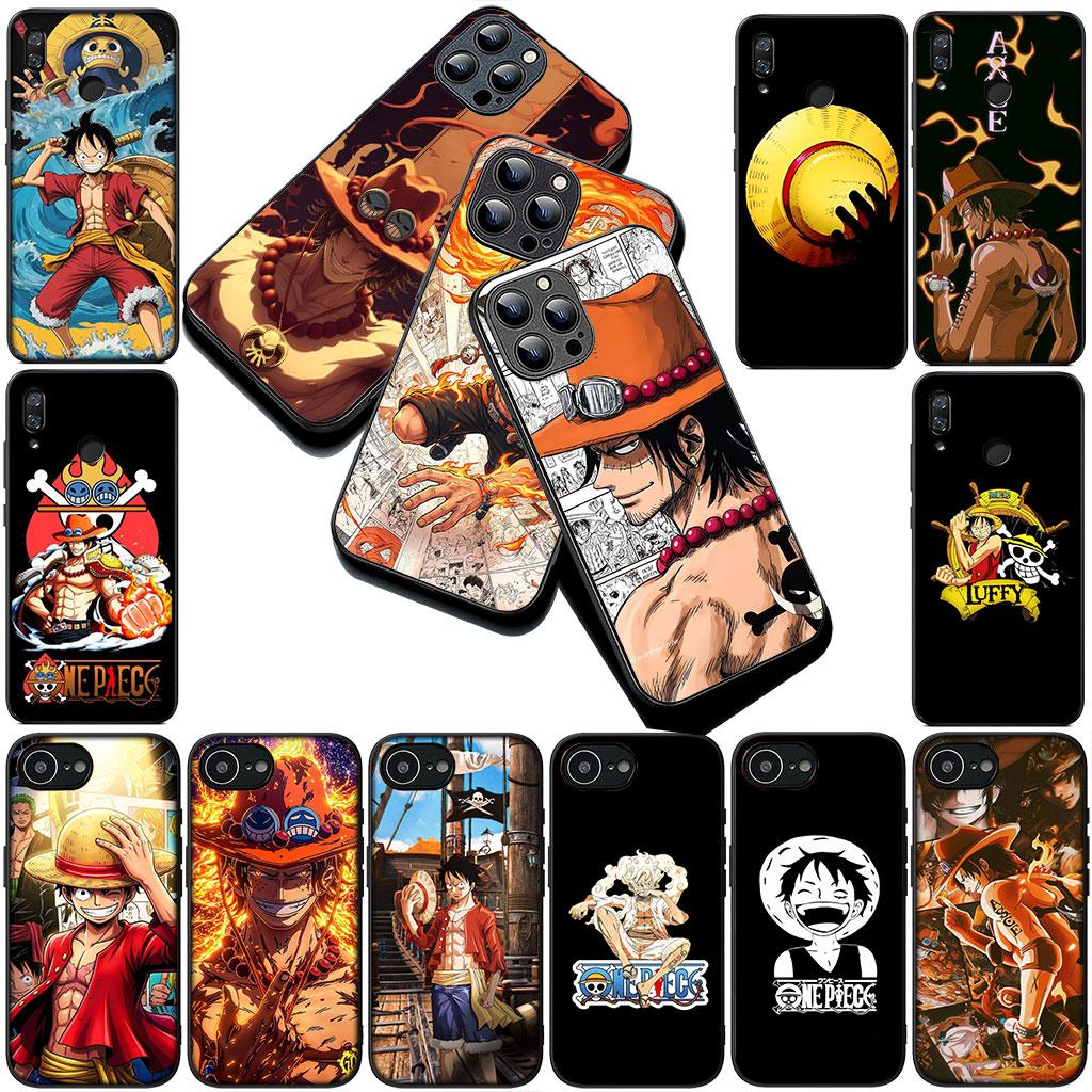 Portgas D Ace One Luffy Pieces Phone Cover for Motorola Moto Edge 70 60 Fusion NEO Pro G Stylus G56 G96 G04 G05 20 Soft Case