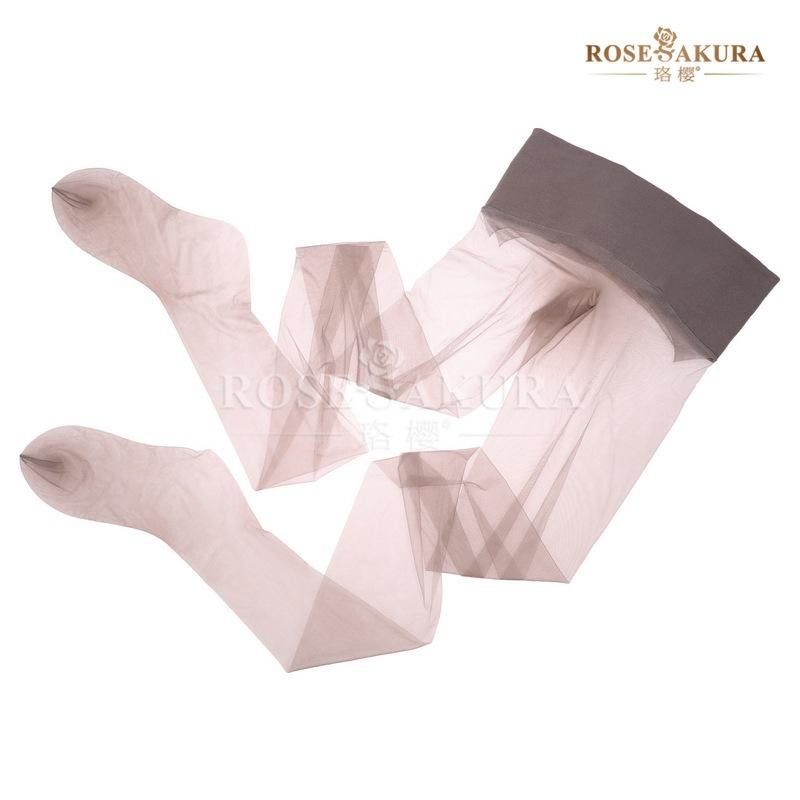 Luo Ying8544Ultra-Dünn1Dkern gesponnenes Garn Nahtlose Strumpfhosen Für Damen, Anti-Kratzer, Glatt, Transparent Strumpfhosen Mit Festem Fuß De XXXS