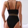 European and American New One-piece Swimsuit Hard Bag Shoulder Strap Adjustable Sexy Summer Women DL111
