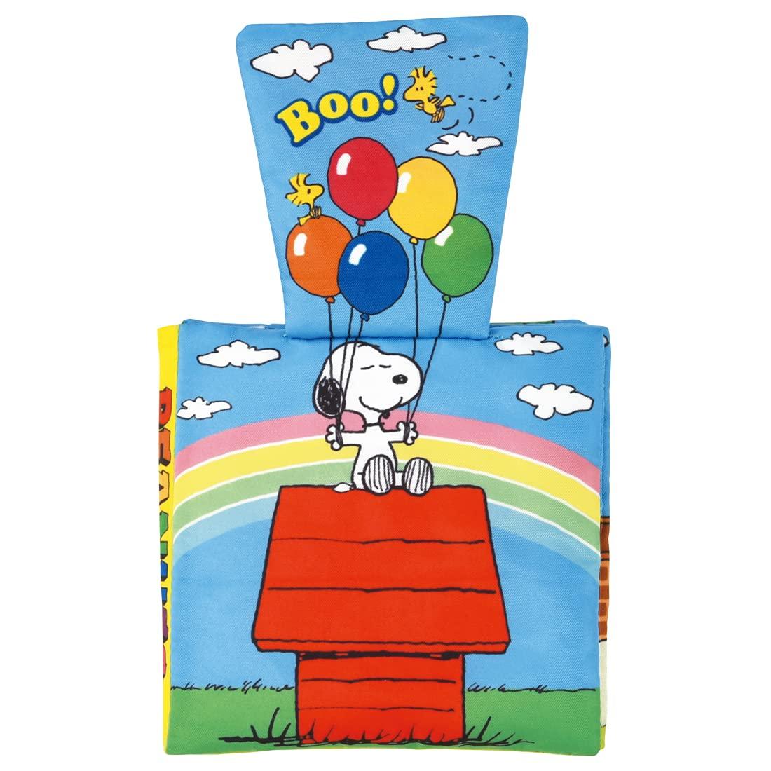 Dear Little Hands cloth book Snoopy - Flip-the-flap peek-a-boo -