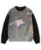 MAHAGRID Broken Guitar Cable Knit Sweater Black(Mg2Dfmk622A)