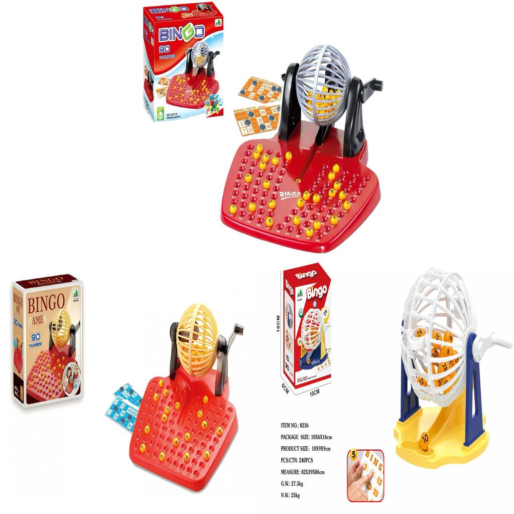 Mini Lottery Machine For Kids With Interactive Bingo Game Playful Toy For Family Entertainment