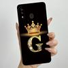 Phone Case for Samsung A20 a205 Galaxy a207 A20s Soft Silicone Crown Letters Back Cover for Samsung A20 A 20s A30 Bumper Shells