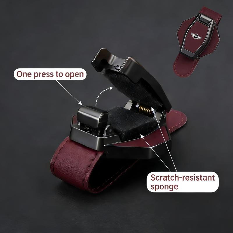 Car headrests, magnetic leather eyeglass holders, ticket holders, etc For Mini Cooper R50 R52 R53 R55 R56 R60 F56 F60 Clubman x6