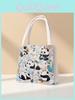 Butterfly Peony Artistic Canvas Tote With Multiple Pockets For Daily Carry