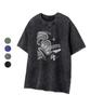 STANDARDERROR 87-Stan333 Y2K Cyber Butterfly Crack Pigment Short Sleeve T-Shirt (4 Colors)