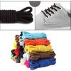 1 Pairs Premium Round Boot Laces, 4mm Diameter Walking Boot Laces for Walking Boots, Heavy Duty Work Boot Laces for Work Boots