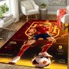 1ks Fotbalový plakátový koberec Španělsko, Kancelářský koberec Vnitřní Venkovní Vstupní rohožka, Protiskluzový Měkký A Pohodlný, Obývací pokoj. Q7140147