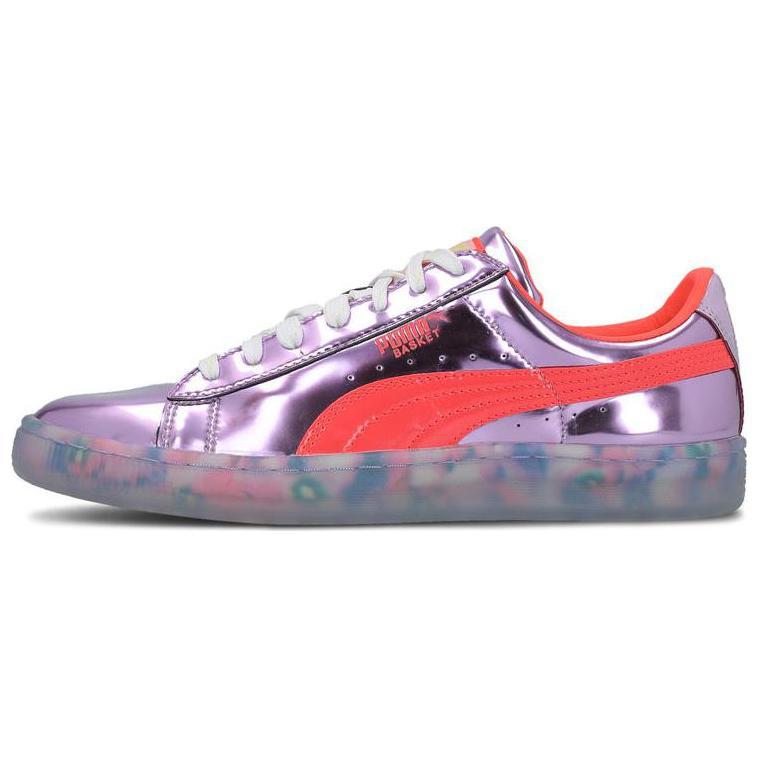PUMA Sophia Webster X Basket Candy Princess Metallic Pink Fiery Coral Women s 366134-01 38