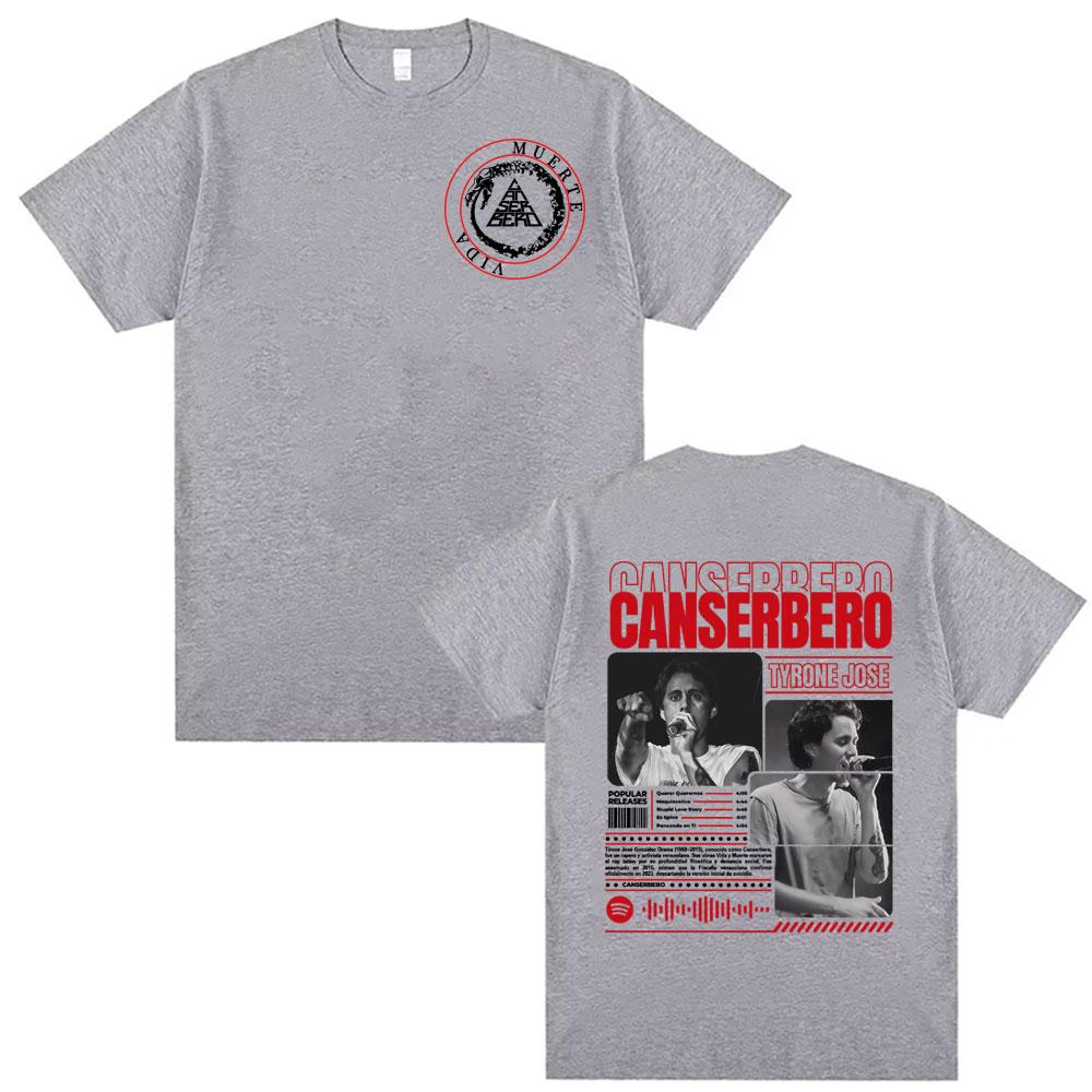 

Summer Canserbero All We Need Is Love Muerte Vida Men Women Casual Short Sleeve T-shirt 100% Pure Cotton Printed T-shirt S