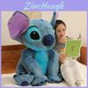 Brinquedo de Pelúcia Lilo Stitch com Tecido Macio para Decoração de Quarto Infantil Personagens Especiais Incluídos