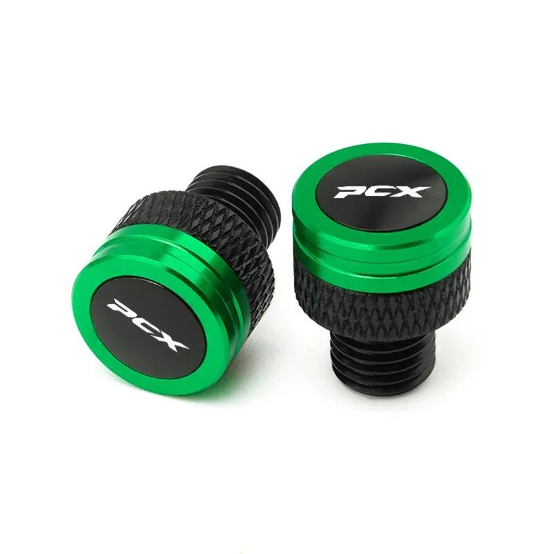 Motorcycle Accessories CNC Mirror Plug Hole Screw Cap Tire Valve Stem Caps Cover FOR HONDA PCX125 PCX150 PCX160 PCX 125 150 160