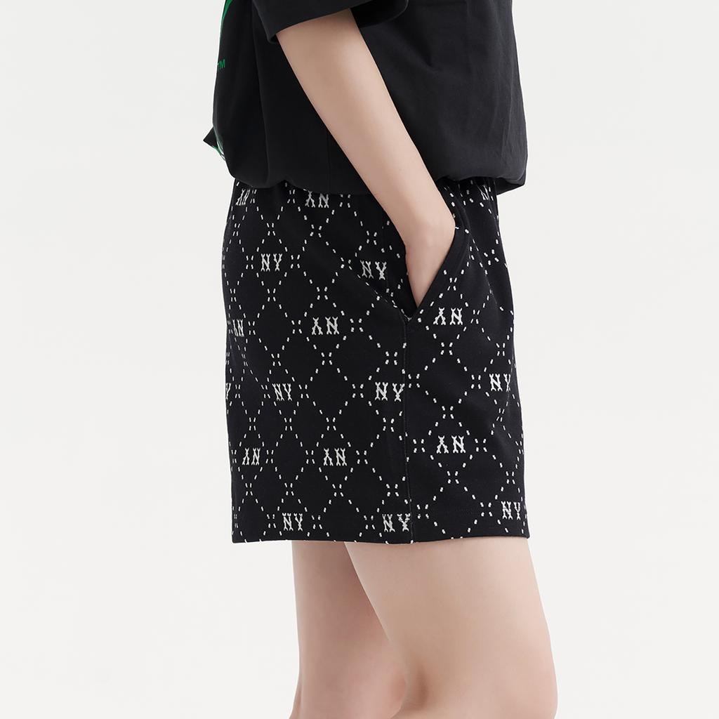 New MLB Casual Shorts Women's Black 3FSPM0133-50BKS