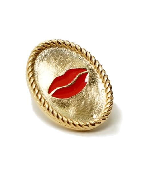Bonbeau Antique Coin Lip Earrings