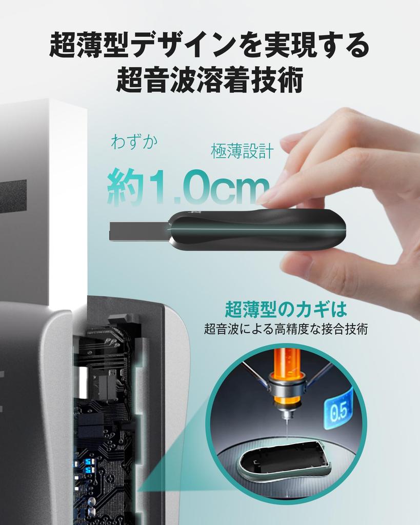 OTTOCAST MINI (2025 New) CarPlay & Android Auto Wireless Adapter, Mini Size, Compact Design,