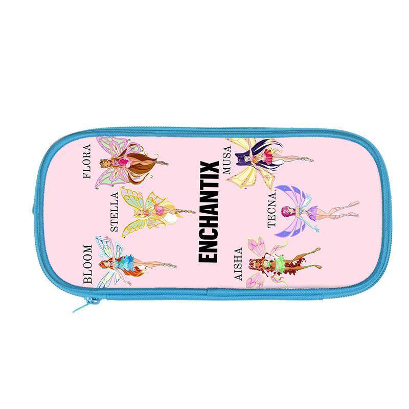 Winx Club Pencil Case Double Layer Storage Organizer For Students And Kids