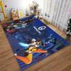 Overwatch Faction Printed Flannel Carpet, Anti-slip, Suitable for Bedroom, Living Room, and Children's Room Decoration