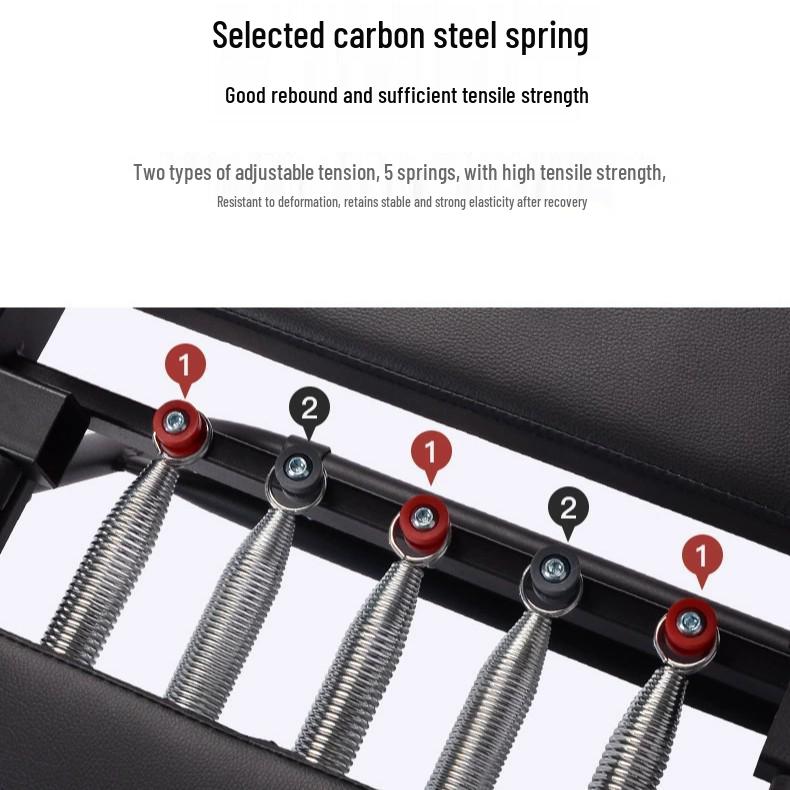 Foldable Pilates Reformer Bed with Wheels for Home Fitness and Yoga