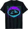 Men's and Women's T-shirts NEW LIMITED Flat Earth Society Retro Design Great Gift Idea Tee T-Shirt S-3XL