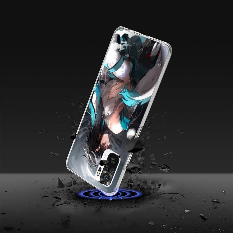 Honkai Star Rail Dan Heng Phnoe Case for Phnoe Case for Xiaomi Redmi Note 15 14 14S 13 Pro Plus 12 12S 11S 11E 10S 10 11T 5G Uni