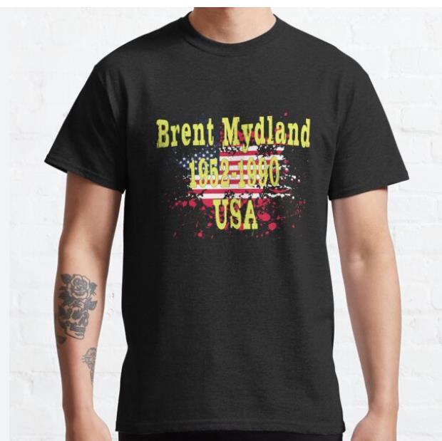 Vintage 1990 Brent Mydland T shirt DAD GIFT gift ew July 4th Shirt Hot Gift Unisex T-Shirt S