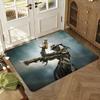 Warframe Floor Mat Soft Thickened Absorbent Non-Slip Bedroom Living Room Door Mat Home Decor Flannel Rugs