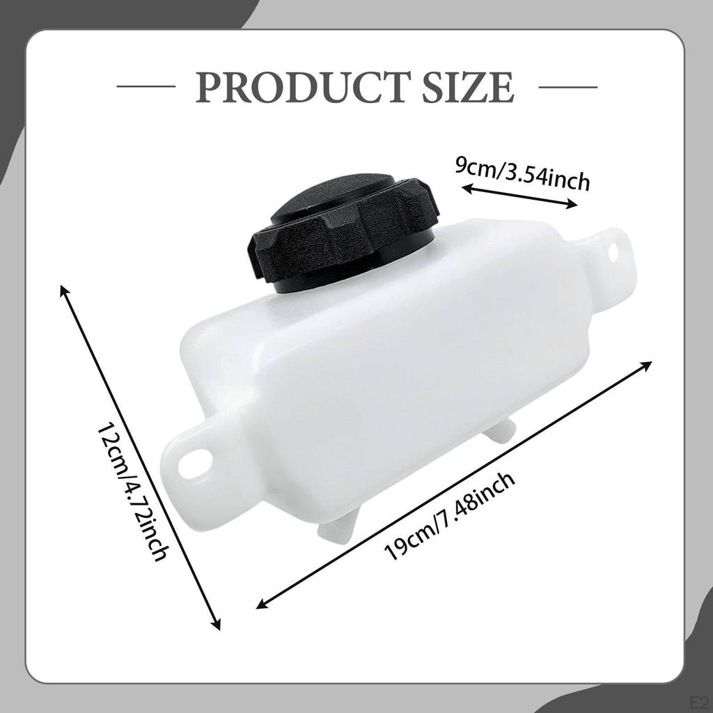 Hydraulic Fluid Expansion Tank Replacement Mower Parts Replace Leakproof Easy to Use Professional