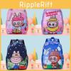 Kids Cartoon Labubu Backpack With Nylon Material For School And Daily Use