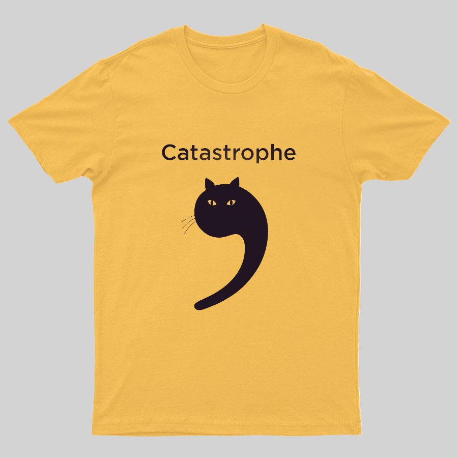 Catastrophe 100% Cotton Summer Casual Cool Loose T-Shirt