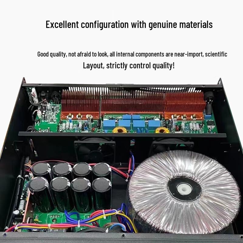 HuiDu YS-1200 Professional 3U Power Amplifier (CN version)