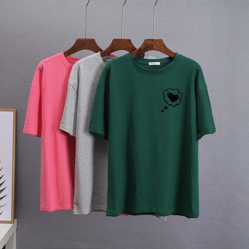 Hirsionsan Graffiti Grafik T-Shirt Damen Sommer Einfache Druck T-Shirts Baumwolle Elegant Damenkleidung Locker Lässige Pullover Tops