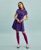 KIRSH Small Cherry Flare Pique Dress [Purple]