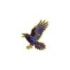1Pcs Collar Lapel Pins Metal Badges Jewelry Punk Enamel Pin Cartoon Crow Brooch For Coat Halloween Brooches Party Gift