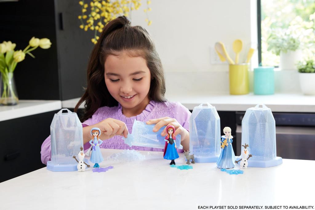 Disney Frozen Ice Reveal The Magic of Ice (Surprise Collection 3 Mini Doll) [Surprise Pack] [Dress-up Doll] [Mini Doll Accessory Set] [Ages 6 and Up]