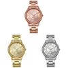 Classic Heart Shape Quartz Watch For Women With Diamond Accents And Alloy Steel Band