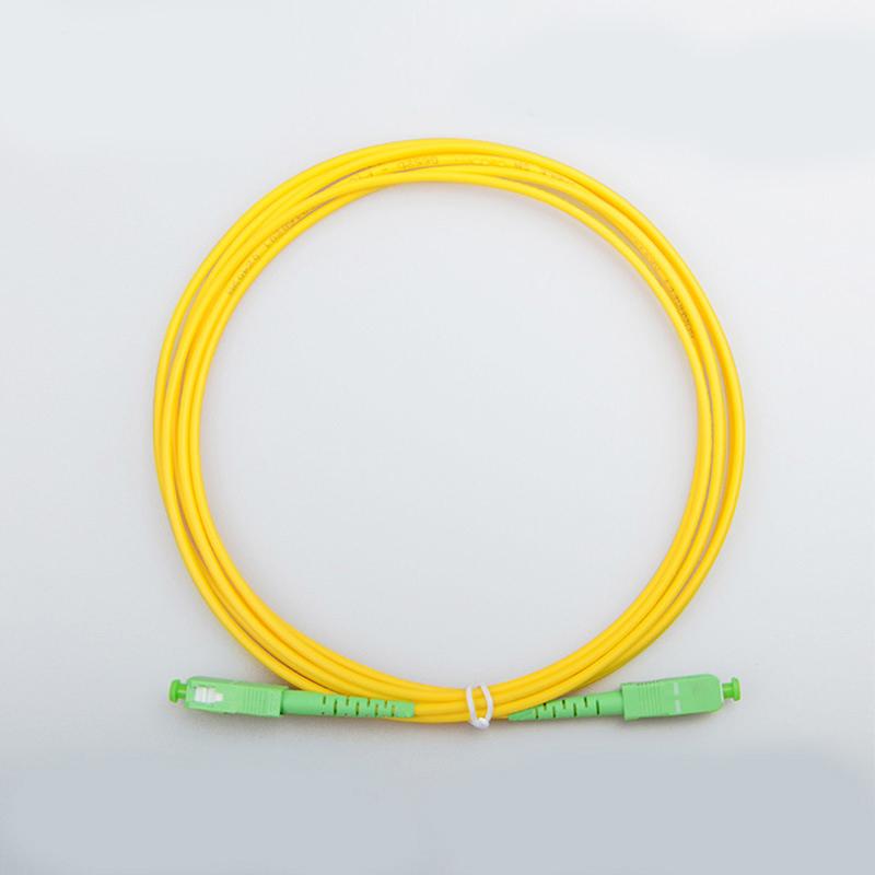 Sc /Apc-Sc/Apc Fiber Optical Patch Cord Single Mode 9/125 G652D Lszh 1M2M3M Fiber Optic Jumper Cable