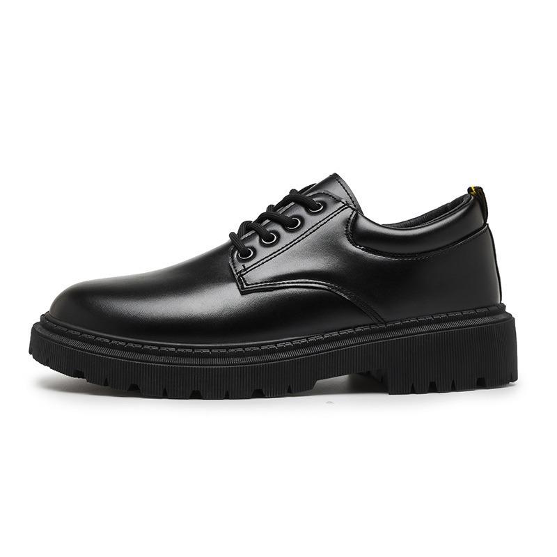 Autumn men's shoes 2 new men's sports and leisure black leather shoes work versatile formal wear
