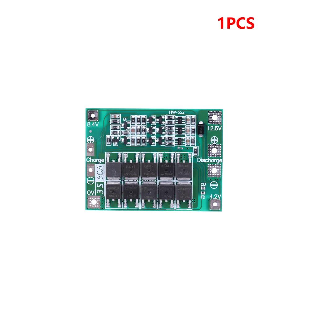 3S/4S 5A 10A 20A 40A 60A Li-ion Lithium Battery Charger Protection Board 18650 BMS For Drill Motor with Standard/Enhance/Balance
