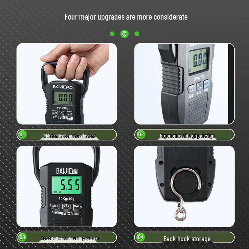 Baijie Portable Hanging Scale 60kg