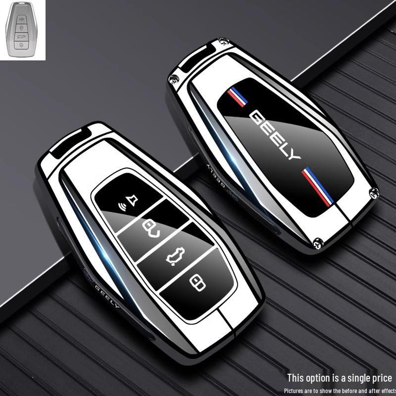 Compatible Key Case for Geely Emgrand, Binrui, Xingrui, Binyue, Boyue, Haoyue, Xingyue, Jiaji, Icon Car Models