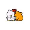 Zinc Zinc Alloy Animal Badge Cute Cartoon Pin Cool Capybara Brooch  Class Reward