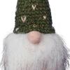 Christmas Elf with Green Hat and Beard - Christmas Decoration 20 Cm