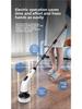 9-in-1 Electric Bathroom Cleaning Brush with Dual-Length Handles