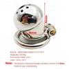 Stainless Steel Male Chastity Lock Cock Cage