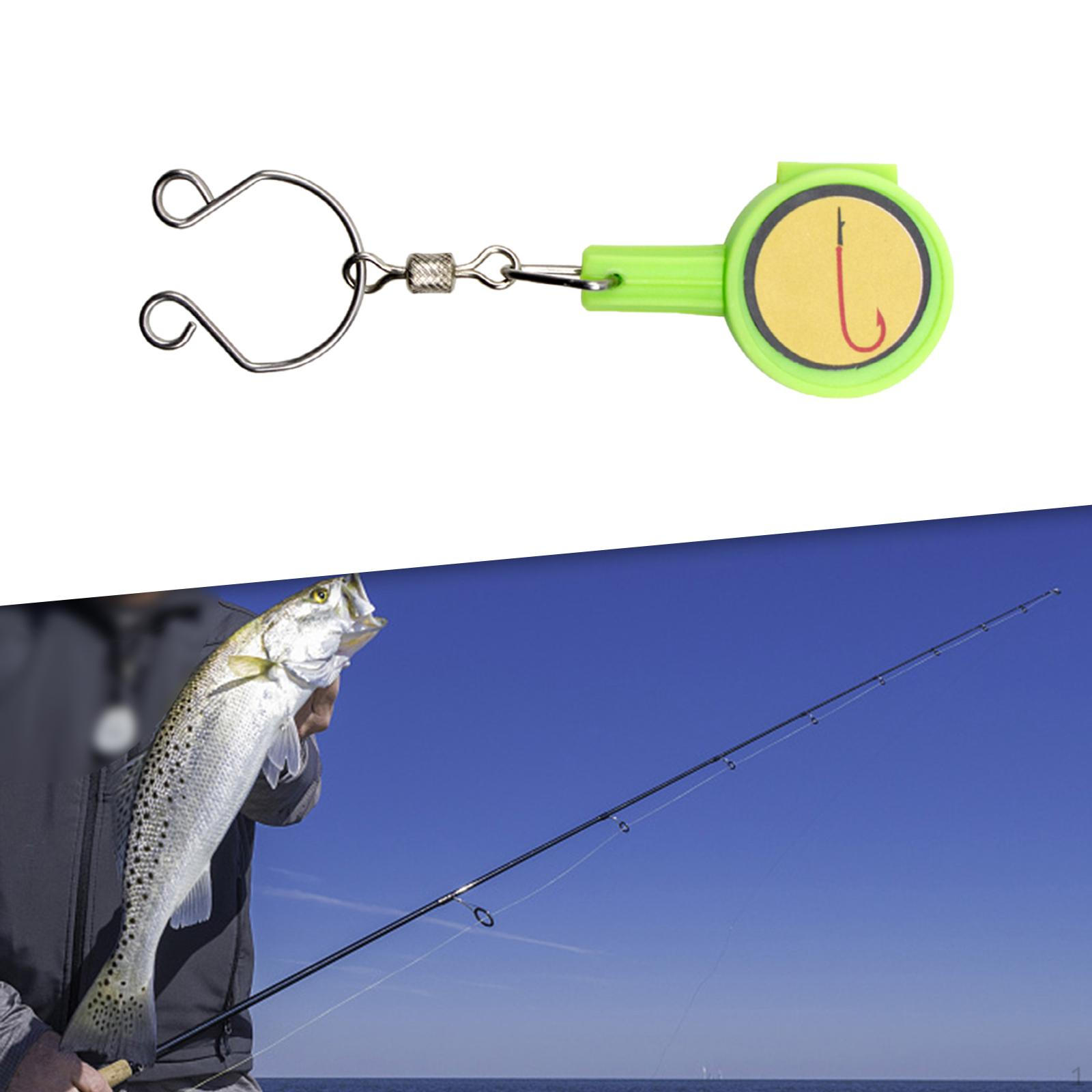 

Инструмент для завязывания рыболовных узлов, аксессуары, товары, удобные для рыбака, рыболовный крючок зелёный