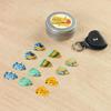 Jasenna Guitar Stylish Plectrums for Bass and Stringed Made of Plastic with Storage and Thick Picks, 12-Pack, Instruments, Case, Non-Slip,